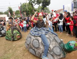 Hebat, Karang Taruna Desa Citayam Gelar Karnaval Teaterikal Perjuangan dan Lomba Nasi Tumpeng dalam Semarak HUT RI Ke-79