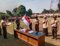 Peringati Hari Jadi Pramuka Ke-63, Kwartir Cabang Gunung Putri Gelar Upacara