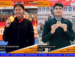 Dua Taekwondoin Kabupaten Bogor Perkuat Kontingen Jabar di PON 2024