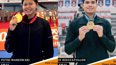 Dua Taekwondoin Kabupaten Bogor Perkuat Kontingen Jabar di PON 2024