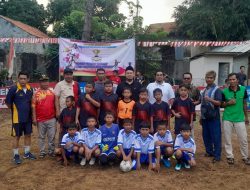 Sambut HUT RI Ke-79, Pemdes Cileungsi Gelar Turnamen Sepak Bola U-12