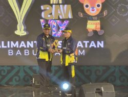 Gubernur Kalsel Sahbirin Noor Terima Penghargaan Kepala Daerah Peduli Olahraga dari PWI Pusat