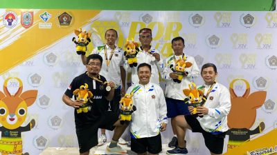Jabar Juara Umum Tenis Meja di Porwanas 2024