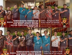 Dua Paslon Bupati dan Wabup Bogor Selesai Jalani MCU, Adi Kurnia: Hasil Pemeriksaan Diberikan Besok
