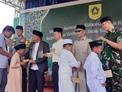 Momen 10 Muharram, Pemdes Pondok Udik Santuni 574 Yatim dan Dhuafa
