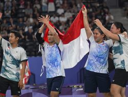 Ganda Campuran Indonesia Sabet Medali Emas Badminton Paralimpiade Paris 2024