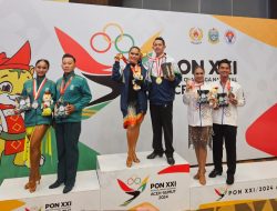 Pahrudin Atlet Dancesport Kabupaten Bogor Sumbang Emas Bagi Jabar di PON 2024