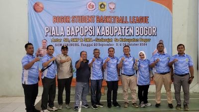 Gali Talenta Atlet Basket, Bapopsi Kabupaten Bogor Bareng Perbasi Gelar BSBL 2024 