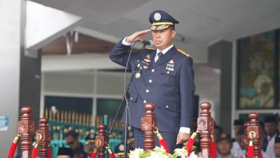 Pj Bupati Bogor Pimpin Upacara Harhubnas ke-53 Kabupaten Bogor