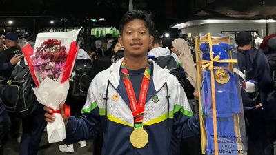Tiga Mahasiswa FH Unpak Sabet Medali PON 2024