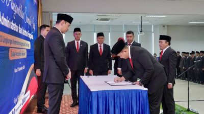 Lantik 327 Pejabat Kementerian ATR/BPN, Menteri AHY Minta Berikan Dampak Terbaik bagi Institusi dan Masyarakat