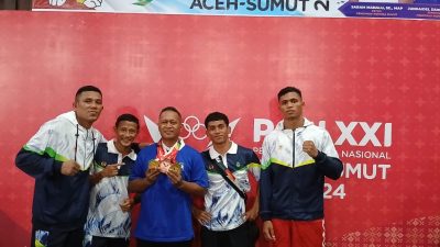 Tim Tinju Jabar Juara Umum PON 2024, Kedua Petinju Kabupaten Bogor Sumbang Medali Emas