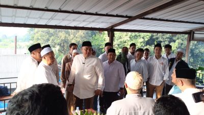 Cabup Rudy Susmanto Sajadah di Desa Ciherang Pondok Caringin, Banyak Tampung Aspirasi