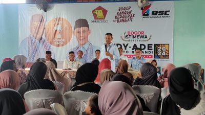 Masyarakat Jonggol Doakan Pasangan Rudy Susmanto-Jaro Ade jadi Pemimpin Kabupaten Bogor