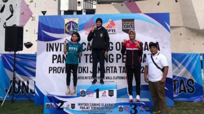 Climber Muda Kabupaten Bogor Raih Runner Up Invitasi Panjat Tebing DKI Jakarta 2024