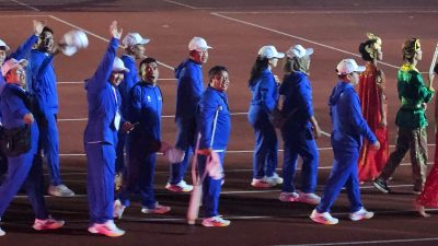 M Misbah Bangga Bisa Ikut Defile Kontingen Jabar Opening Ceremony Peparnas 2024