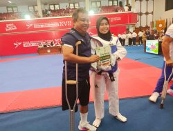 Atlet Para Taekwondo Kabupaten Bogor Sabet Emas di Peparnas 2024 Usai Kalahkan Atlet Jateng
