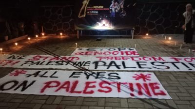 Reflexy Satu Tahun Agresi Israel, INH Konsisten Bantu Palestina