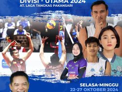 Sepuluh Tim Ikuti Event Liga Bola Voli Divisi Utama 2024