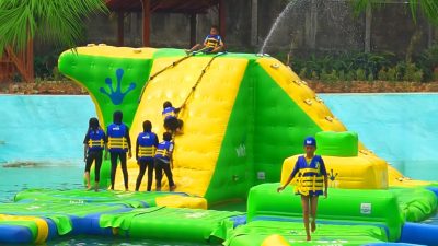 Yuk Cobain! Wibit Pertama di Danau Bogor Aquagame, jadi Surga Baru Pecinta Wahana Air