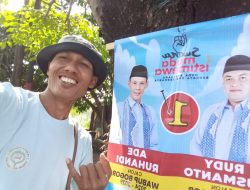 Klapanunggal Beres, Kini Suara Muda Istimewa Bogor Timur Pasang Banner Paslon Rudy-Jaro ke Pelosok Kampung di Kecamatan Cariu