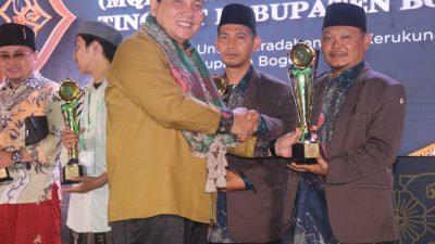 MQK Pertama Tingkat Kabupaten Bogor, Kecamatan Jasinga jadi Juara Umum