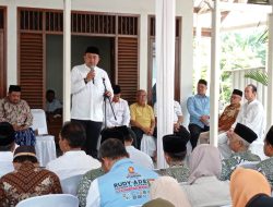 Sapa Warga Jonggol, Cabup Rudy Susmanto Ingatkan Pilih Visi Misi Calon yang Realistis