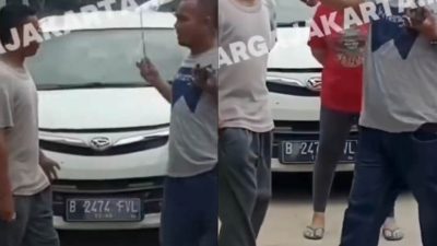 Viral Diduga Preman Ngamuk di Gunung Sindur, Ancam Warga Pakai Golok