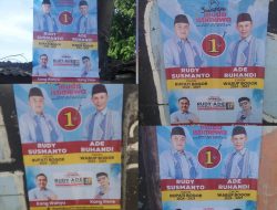 Tekan Angka Golput, Suara Muda Istimewa Bogor Timur Gencar Sosialisasi dan Pasang Banner Hingga ke Pelosok Kampung