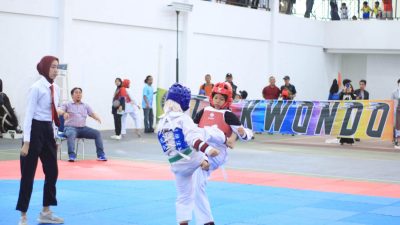 Pengcab Taekwondo Kabupaten Bogor Gelar Kejuaraan Antar Pelajar 2024