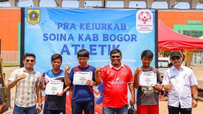 Jelang Pesoda 1 Jawa Barat 2025, SOIna Kabupaten Bogor Gelar Pra Kejurkab Atletik
