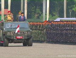 Jadi Pemimpin HUT TNI Ke-79, Momen Terakhir Presiden Jokowi Cek Kesiapan Prajurit