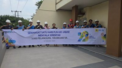 Semanagat 1 Hari Nyala di Moment HLN Ke-79, PLN ULP Jonggol Energize “Klinik Ranap Hasaga” Guna Dukung Layanan Kesehatan Publik