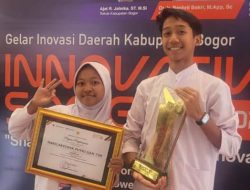 Dua Pelajar SMPN 2 Sukaraja Sabet Juara Inovasi Daerah