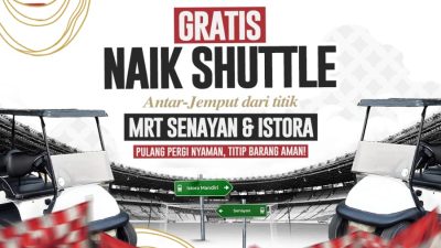 Nonton Timnas Garuda Semakin Mudah, PSSI Siapkan Shuttle Gratis Biar Nyaman