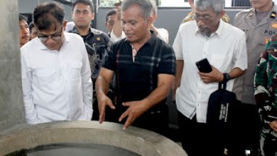 BP Pengentasan Kemiskinan Resmikan Rumah Produksi Gizi di Tamansari