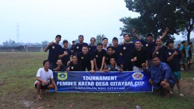 12 Tim Ikuti Turnamen Sepakbola Pemdes Citayam Katar Cup Ke-1 Tahun 2024