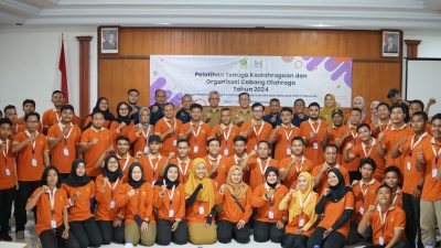 Dispora Kembali Gelar Kegiatan Pelatihan Pengembangan dan Pembinaan Tenaga Keolahragaan
