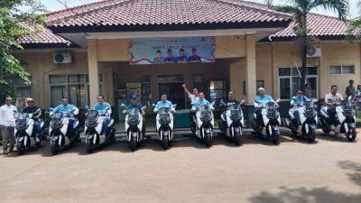 Tingkatkan Pelayanan, Kades Se-Kecamatan Gunung Putri Dapat Bantuan Sepeda Motor