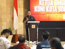 Dedi Sumarna Ajak Pengurus KONI Kota Bogor Bergerak Bersama dan Kedepankan Prestasi