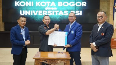 Resmi Dilantik, Ini Pesan Pj Wali Kota Bogor untuk Pengurus KONI Periode 2024-2028