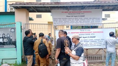 Miris! Gedung Disegel, Ratusan Siswa Yayasan Widya Kusuma Cileungsi Nggak Bisa Sekolah