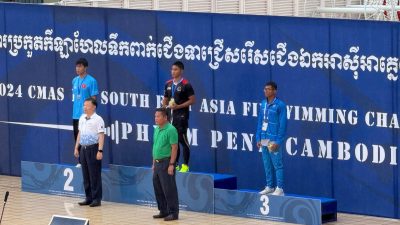 Atlet Selam Kabupaten Bogor Sabet Emas Harumkan Indonesia Pada Ajang Asean Championship 2024