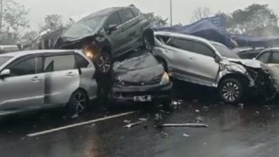 Polisi Tetapkan Sopir Trailer Pemicu Kecelakaan Beruntun di Tol Cipularang KM 92 Jadi Tersangka