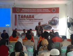 BPBD Kabupaten Bogor Adakan Pelatihan Penanggulanan Bencana Banjir di Desa Tegal Kemang
