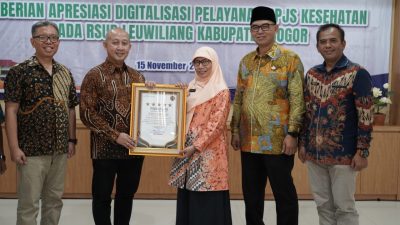 RSUD Leuwiliang Raih Penghargaan Tertinggi Bintang 5 dari BPJS Kesehatan