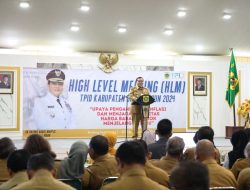Pj. Bupati Bogor Pimpin High Level Meeting Pengendalian Inflasi