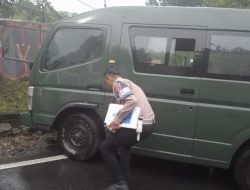 Micro Bus Terguling di Jalur Puncak Bogor, Polisi: 1 Orang Luka Ringan