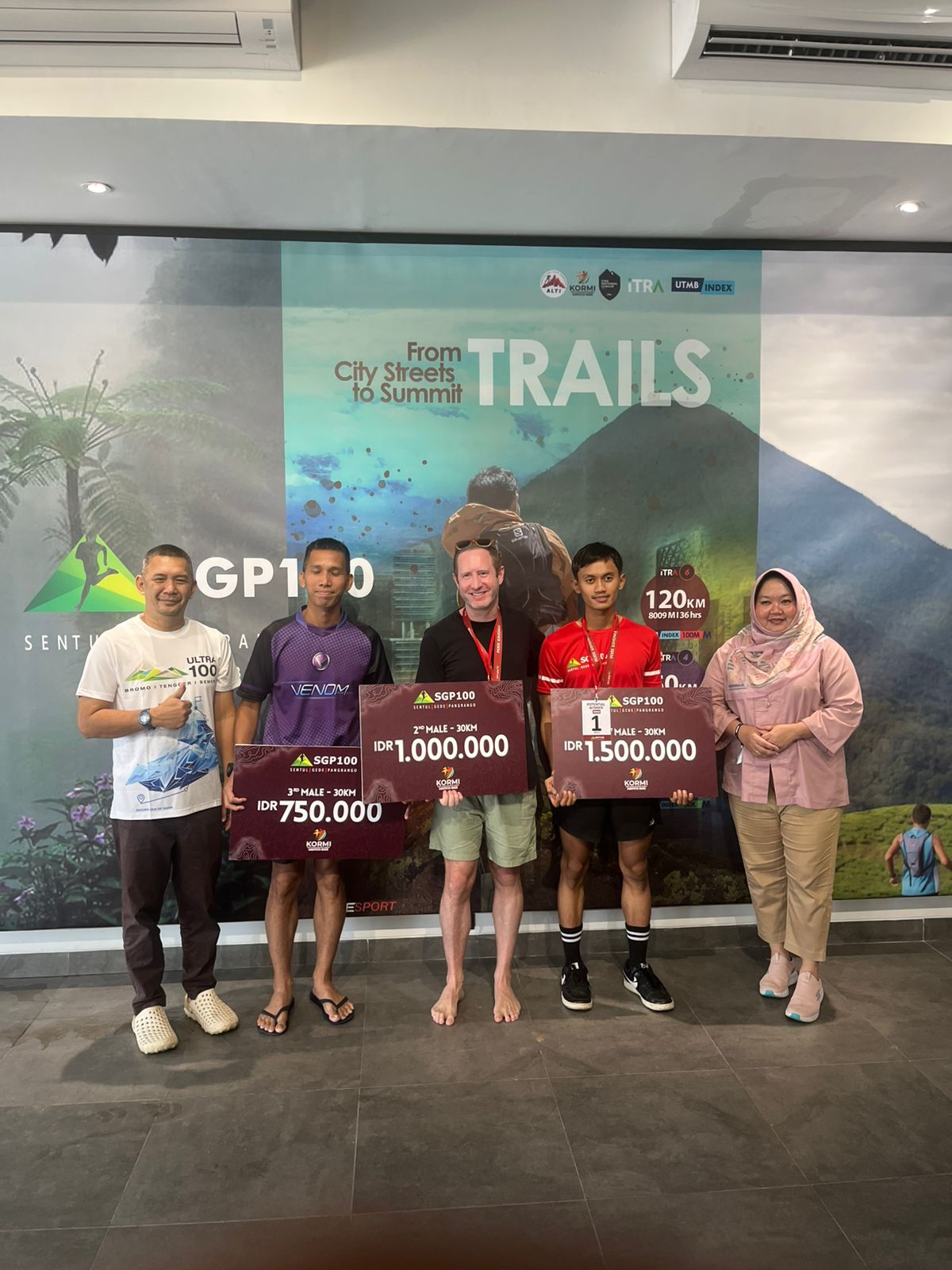 KORMI Kabupaten Bogor Sukses Gelar Event Trail Run SGP 2024, Dikagumi 6 Negara Peserta