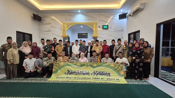 Jaga Kebersamaan, Forkopimcam Sukaraja Adakan Ramadhan Keliling